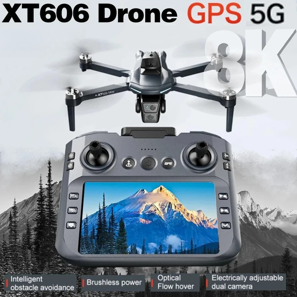 Drone Ae Rc - โดรนรุ่น Original XT606 ระดับมืออาชีพ กล้อง 8K