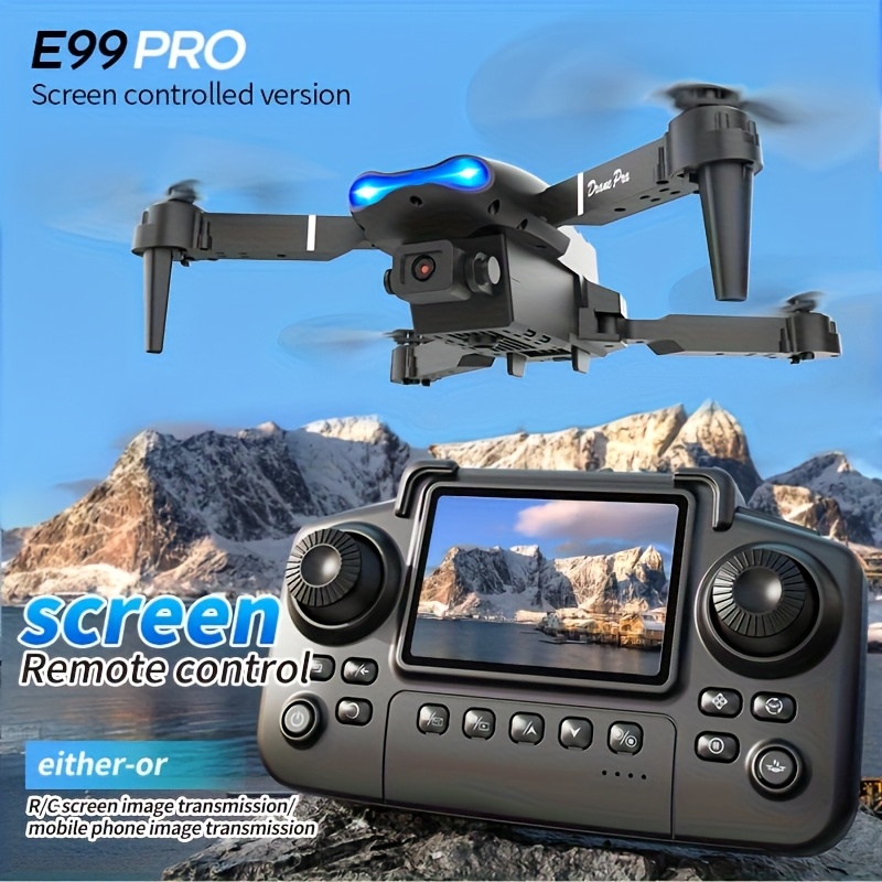 Drone Ae Rc - โดรนพับได้รุ่นอัปเกรด E99 PRO MAX ปี 2026