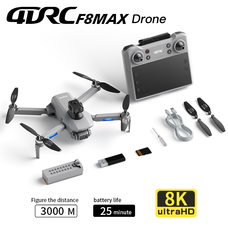 Jjrc Drone X12 - โดรน F8 MAX GPS ระดับมืออาชีพ กล้อง