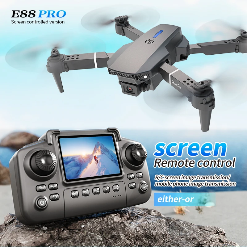 โดรนรุ่น Professional E88 PRO  - Drone Ae Rc บทวิจารณ์และราคา