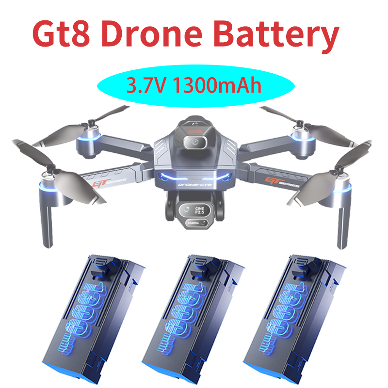 ต้นฉบับ 3.7V 1300mAh GT8 Drone - Drone Ae Rc บทวิจารณ์และราคา