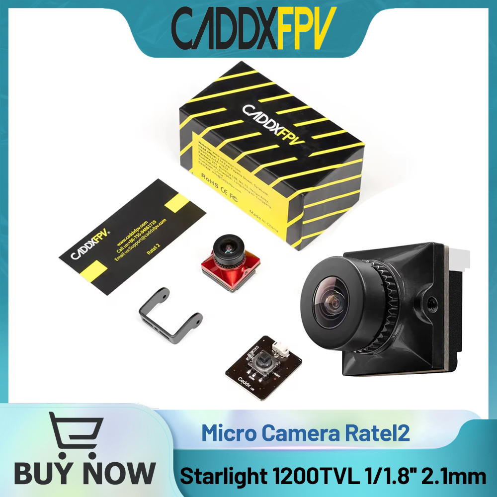CADDX ไมโคร FPV กล้อง Ratel 2  - Drone Ae Rc บทวิจารณ์และราคา