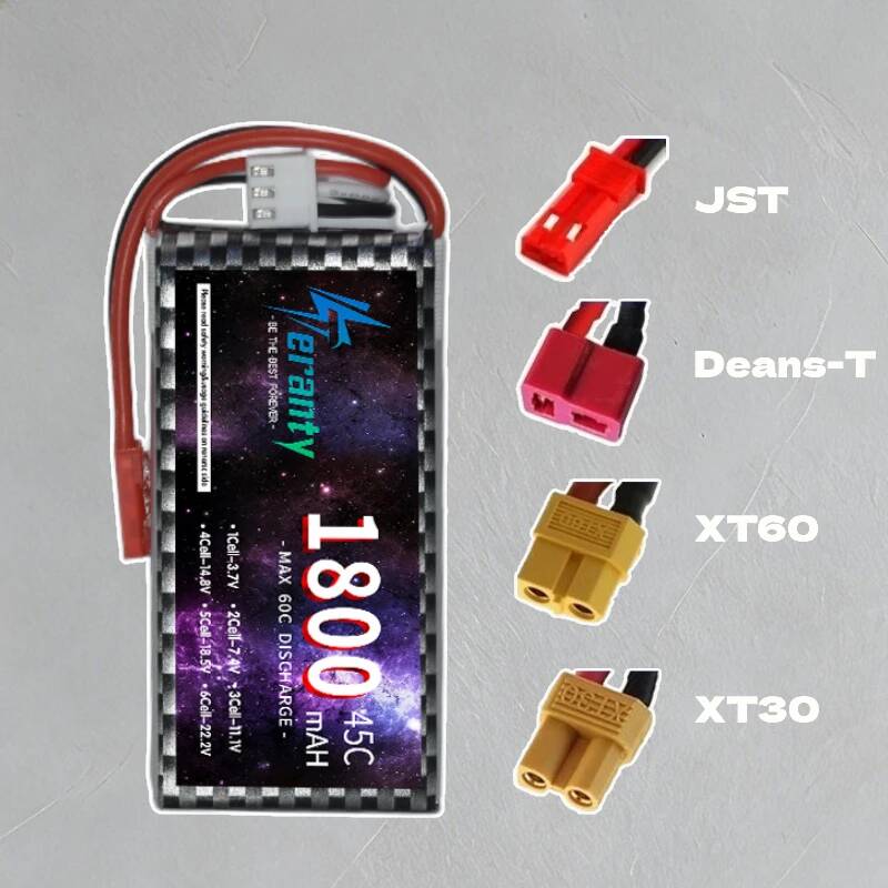 TERANTY 2S 3S 4S 1800mAh แบตเต - Drone Rc Leading บทวิจารณ์และราคา