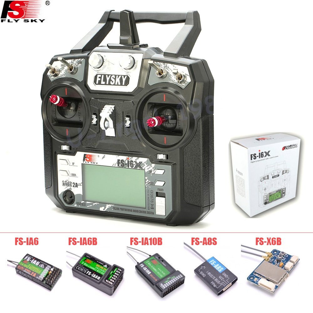 เครื่องส่งสัญญาณ FLYSKY FS-i6X - Drone Rc Leading บทวิจารณ์และราคา